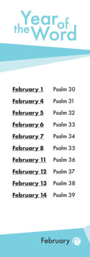 Year of the Word February 2019